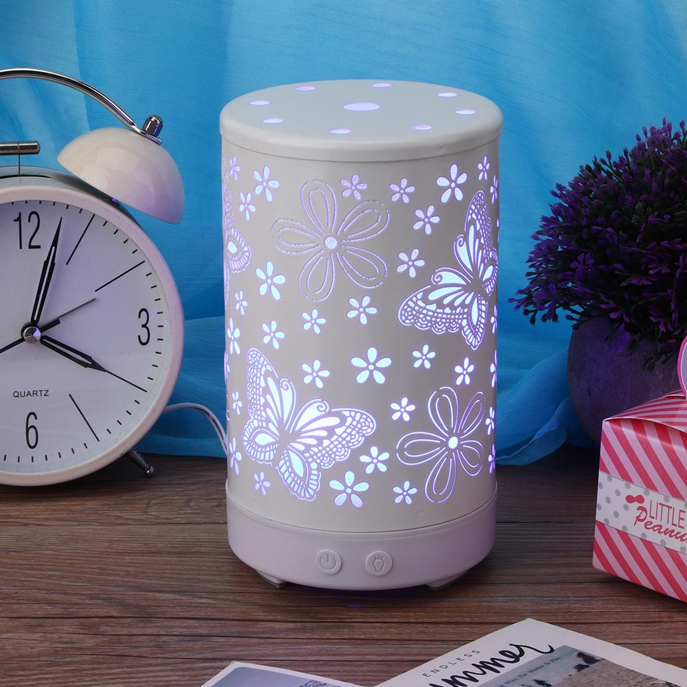 100ml Humidifier Essential Oil Diffuser Air Freshener with Colorful Light for Bedroom Office