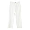 2025 Spring/Summer Women's High Waist Mugwort Tencel Cigarette Pants – Loose, Nine-Point Slit Casual Wear