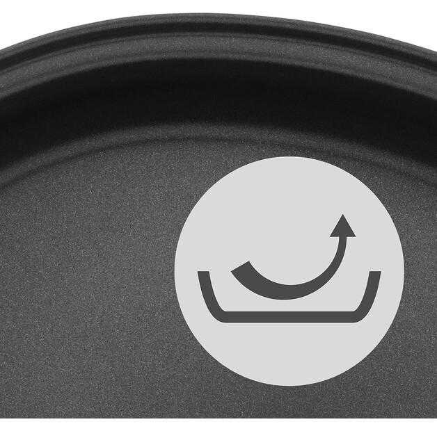 WMF Frying Pan for Fish with Glass Lid 28 Cm (07.6150.6380)