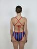 Solteu Red Shield Women'S One-Piece Reversible Single Tie-Back Swimsuit
