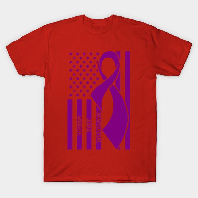 Unisex Fashion TShirt Leiomyosarcoma Awareness Shirt Leiomyosarcoma Figh Print TShirt Plus Size S-5XL T-Shirt 100%Cotton Tops O Neck Short Sleeve Tees