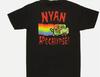 Nyan Cat Apocalypse Tričko Vtipné Meme Retro Grafika Černé Tričko S-3XL Q3123