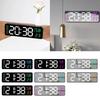 LED Digital Display Alarn Clock Brightness Dimmable Hangable and Desk Colck