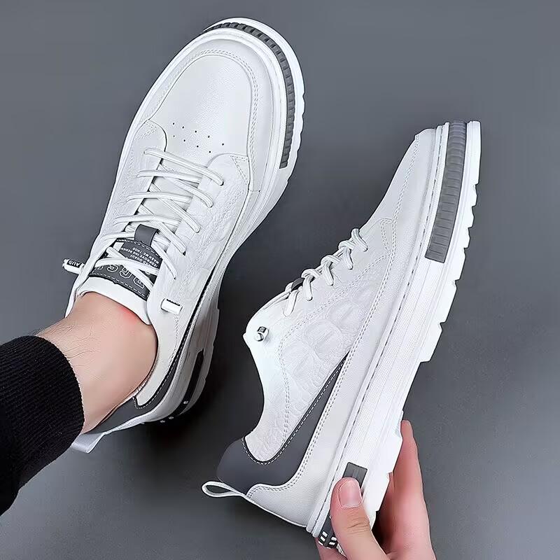 Herren Freizeitsneakers Mode Hohe Qualität Rutschfest Erhöht Outdoor Freizeitschuhe Mann Frühling Bequem Neue Sport Freizeitschuhe