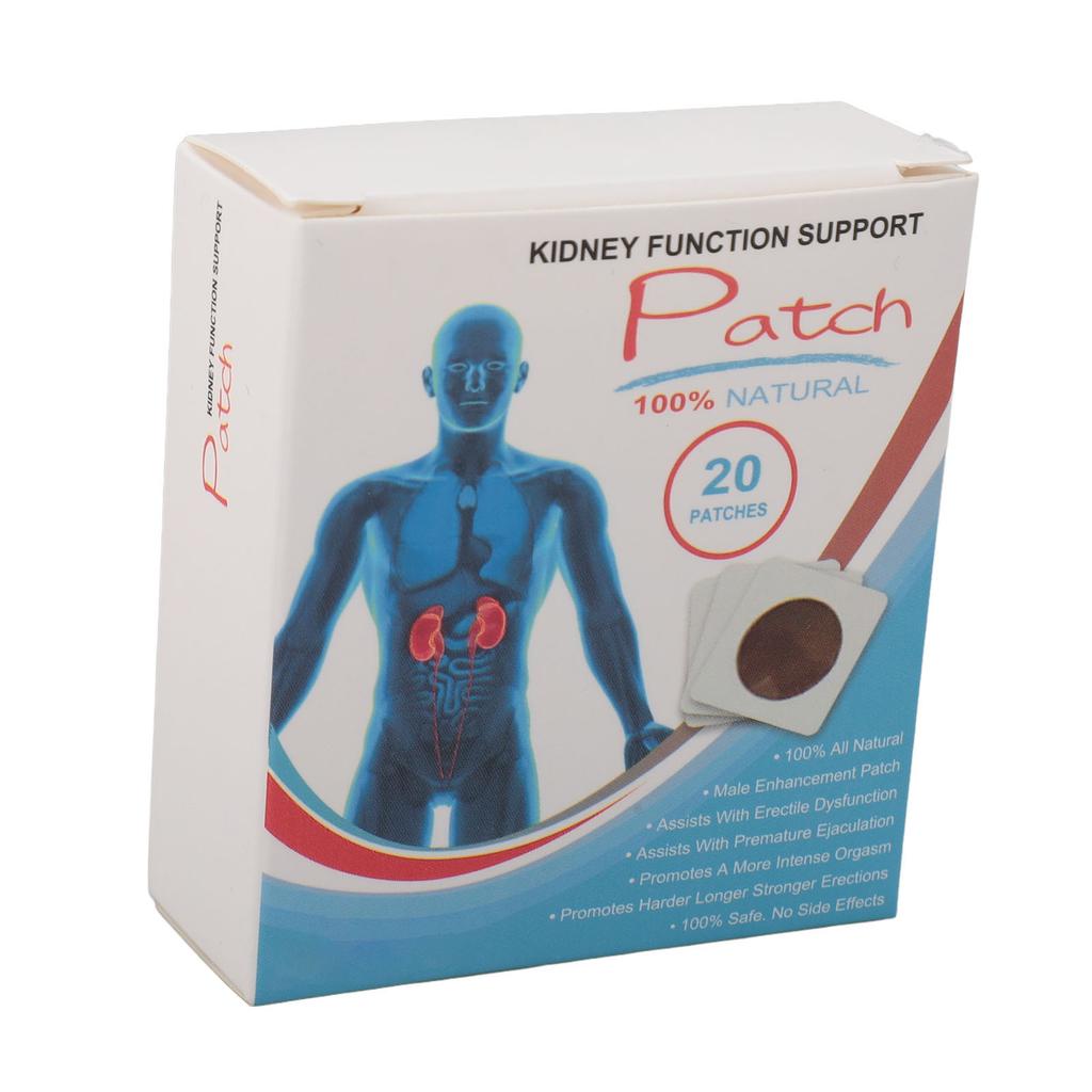 40 Counts Kidney Function Support Patch Reduce Soreness Ease Fatigue Man Kidney Care Patch