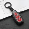 New Carbon Fiber Abs Car Key Case Cover For Ford Fiesta Focus 3 4 Mondeo Ecosport Kuga Focus St Car Key Remote Key