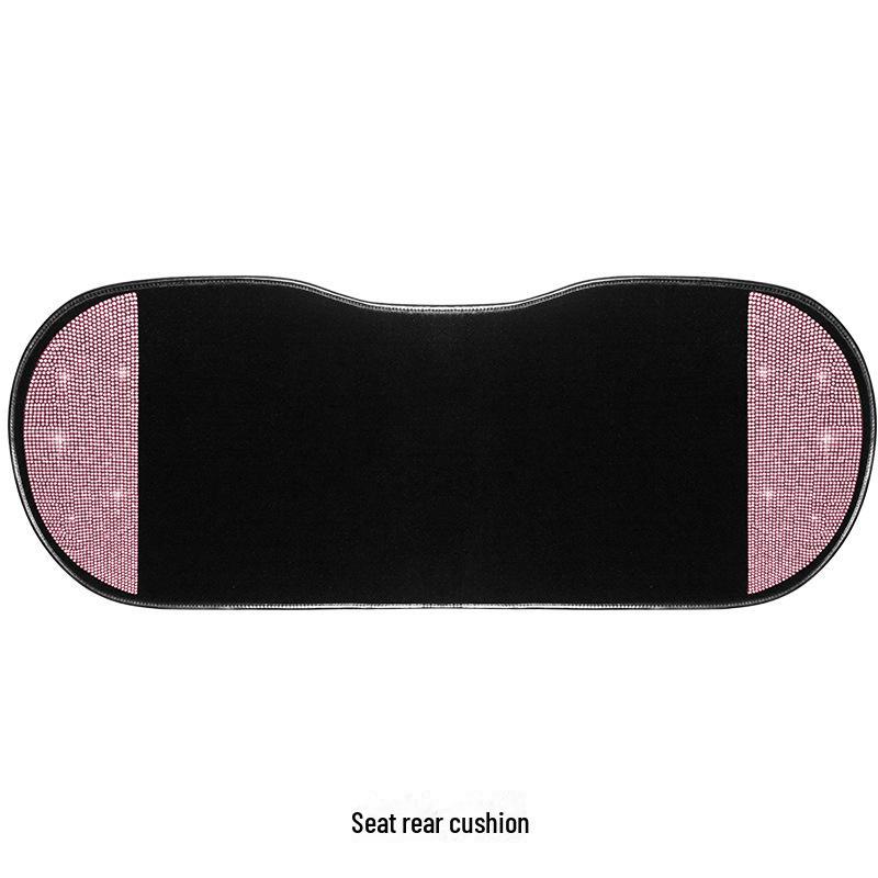 

Комплект подушек на сидение автомобиля для женщин Sparkling Diamond - 4 сезона, универсальная посадка, простой дизайн, одна или три части