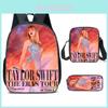 Taylor Swift Children's School Backpack Breathable Cute Floral Print D6taylor Swift Set 01