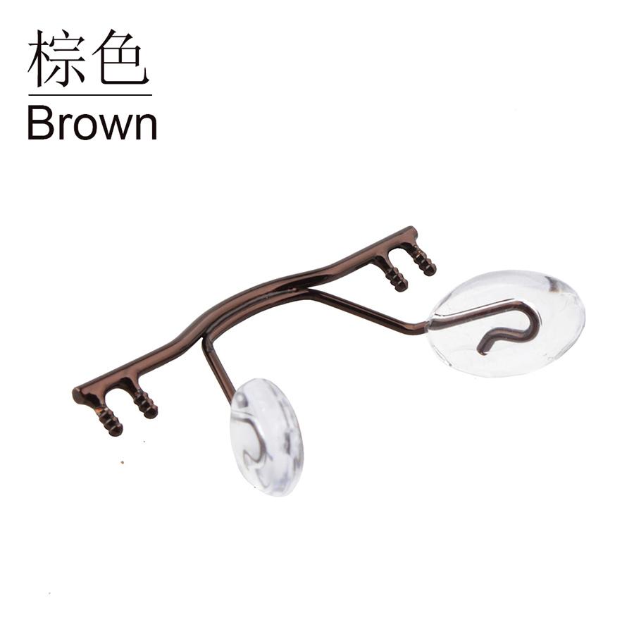

Retail Eyewear Bridge Replacement For Rimless Frame Stainless Steel Eyewear Nose Bridges With Nose Pad NB015