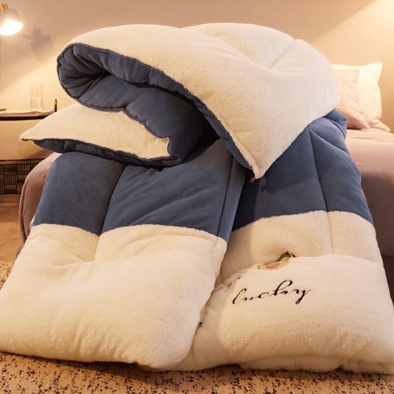 Nanjiren Thickened Faux Lamb Fleece Quilt