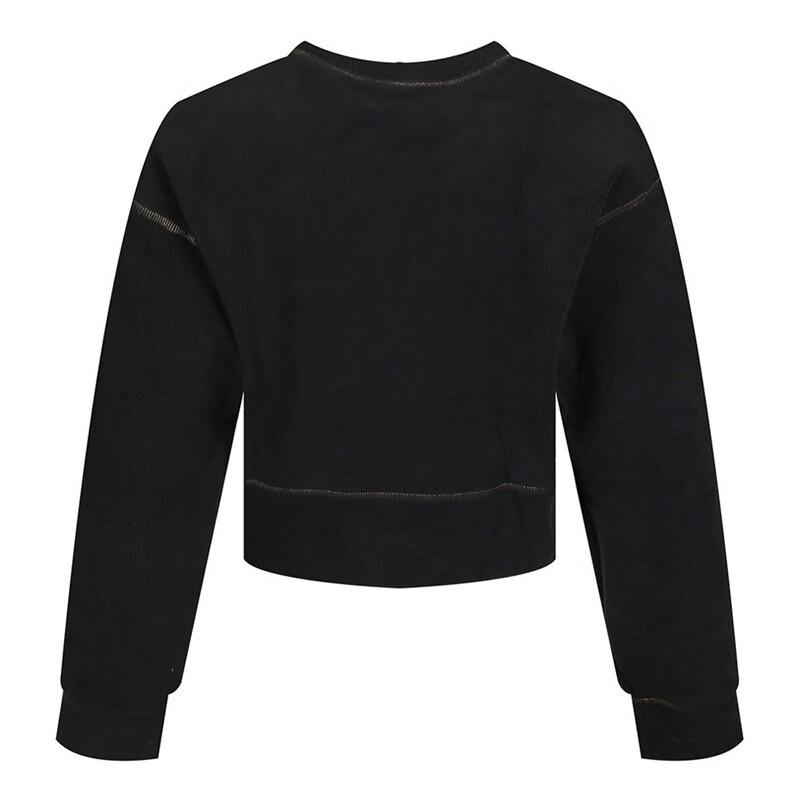 Nike Therma Icon Clash Cropped Langarm Trainingshoodie Damen Tops Schwarz CU6094-010