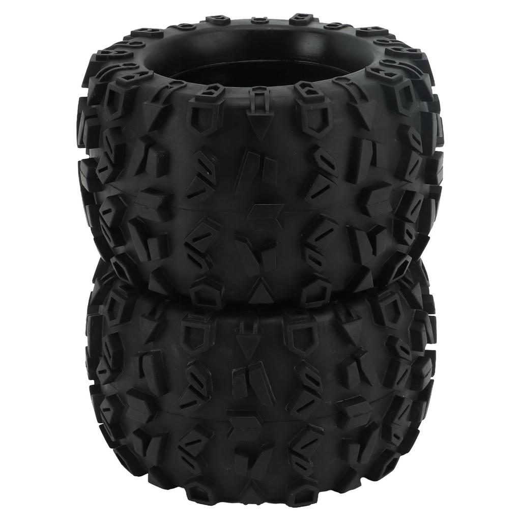 2Pcs RC Car Rubber Tire Replacement Strong Grip 170mm Diameter RC Rubber Tires for ZD Racing 08427 1 8 RC Car