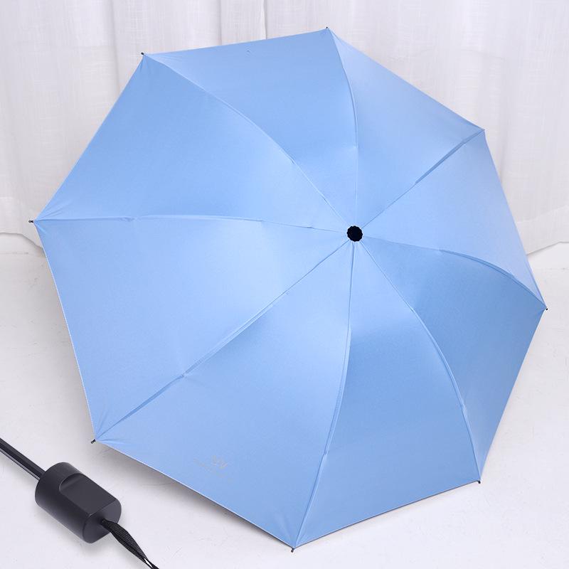 Custom Logo Dual-Use Automatic Umbrella: Rain or Shine, Folding, Sunscreen Shade, Perfect for Gifts and Advertising
