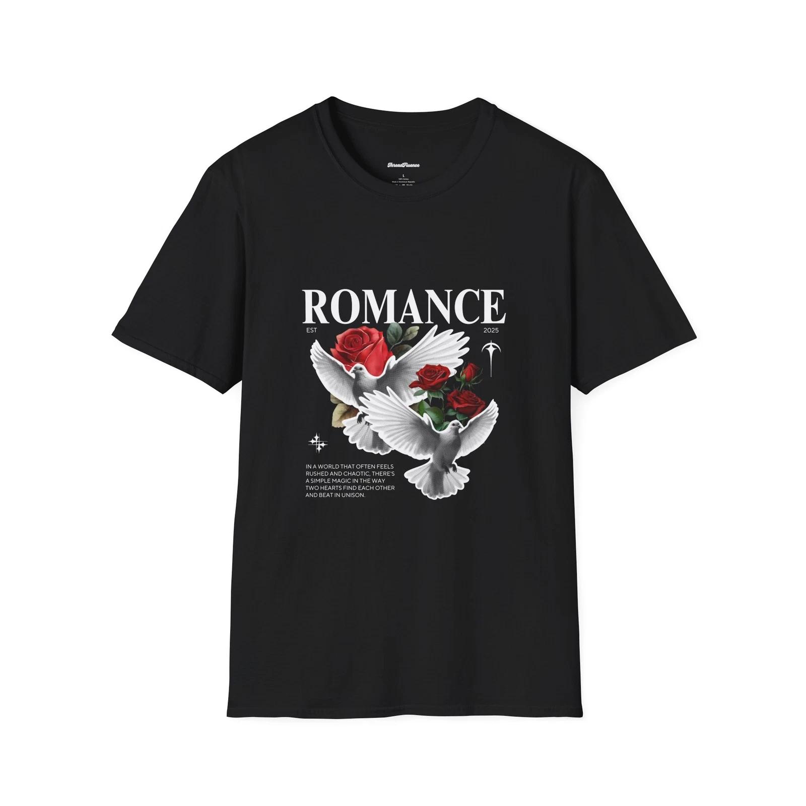 Romance Valentine s Day T-Shirt, Love Tee, Romantic Shirt, Couples Apparel 2XL