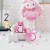 Handemade Knitting Amigurumi Girl Doll Crochet DIY Hook Yarn Materials Set Kit Crochet Pattern In English Girl Birthday Gifts
