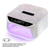 36Leds Diamond Inlaid Nails Dryer Professional UV LED Nail Art Lamp High Power Quick Drying LCD Touch Light Curing All Gel