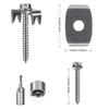 Professional Fence Nails Versatile Wire Fence Staple Metal Nails for Enhances Durability In Outdoor Fencing Application