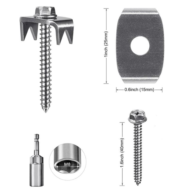 Professional Fence Nails Versatile Wire Fence Staple Metal Nails for Enhances Durability In Outdoor Fencing Application
