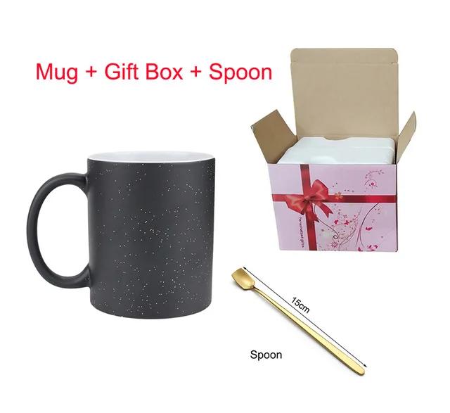 Dropshipping DIY Foto magische Farbwechseltasse, personalisieren Sie Ihr Foto auf Teetasse, einzigartige Keramik-Kaffeetasse bestes Geschenk für Freunde