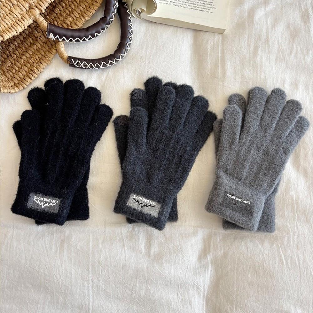 Cold Proof Warm Gloves Casual Mittens New Plush Gloves  Winter