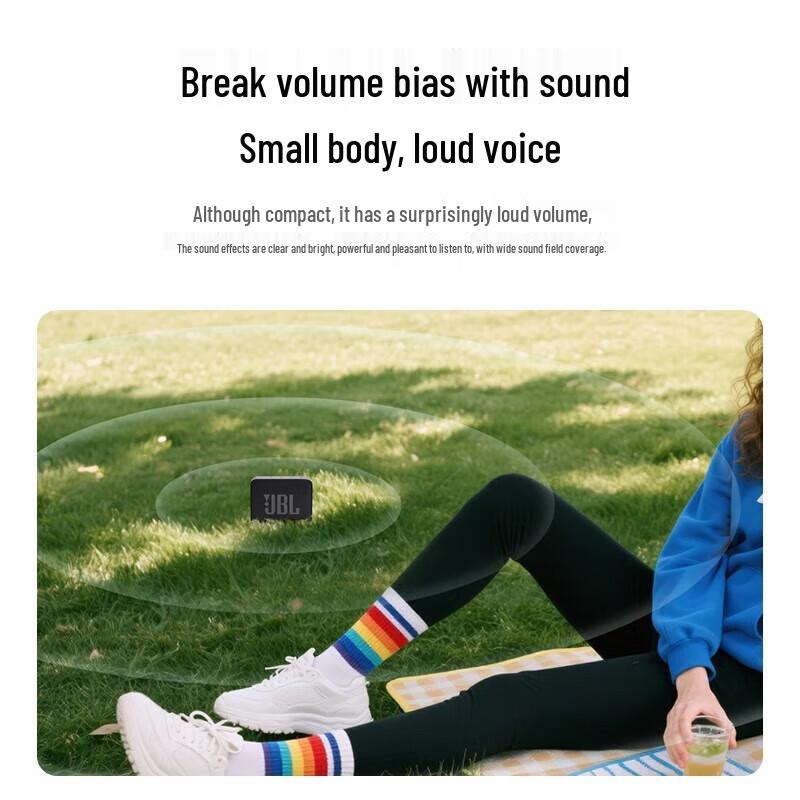 JBL GO ESSENTIAL 2 Portable Bluetooth Speaker CN plug (adapter included)
