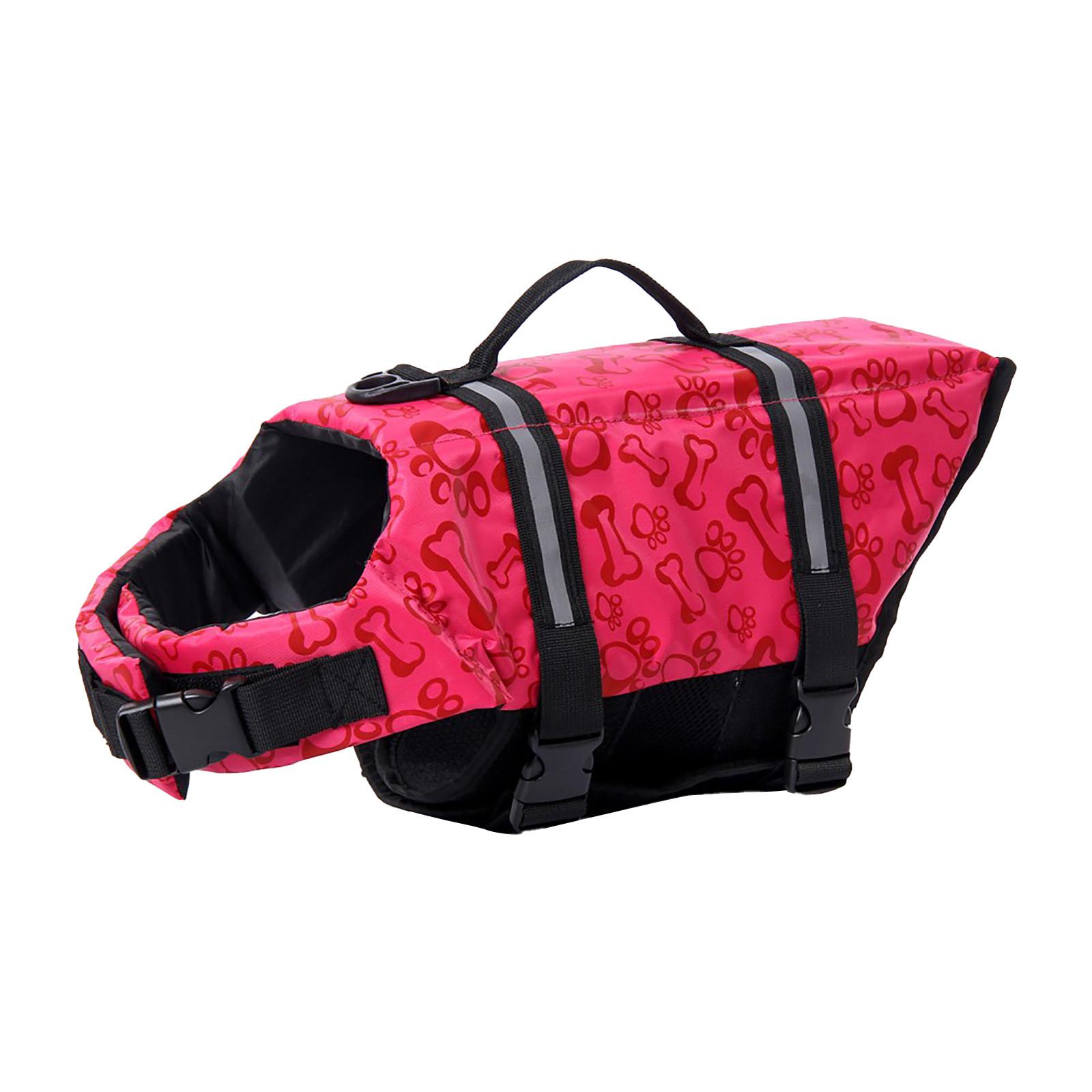 

Спасательный жилет для собак с высокой плавучестью и прочной спасательной ручкой для маленьких и средних больших собак XXS