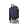 Fila Vintage Kapuzen-Sweatshirt mit Streifen Retro Langarm Unisex Sweatshirt Blau LM1832AN-410