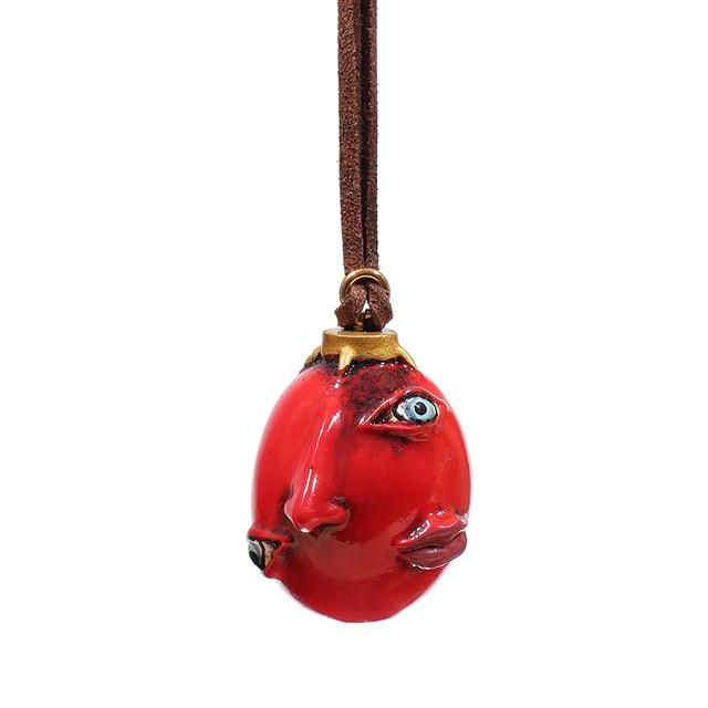 Anime 1997 Behelit Griffith Huevo Del Rey Collar Accesorios de Cosplay El Arco de la Edad Dorada Colgante Atrezo para Disfraz Regalo para Fans