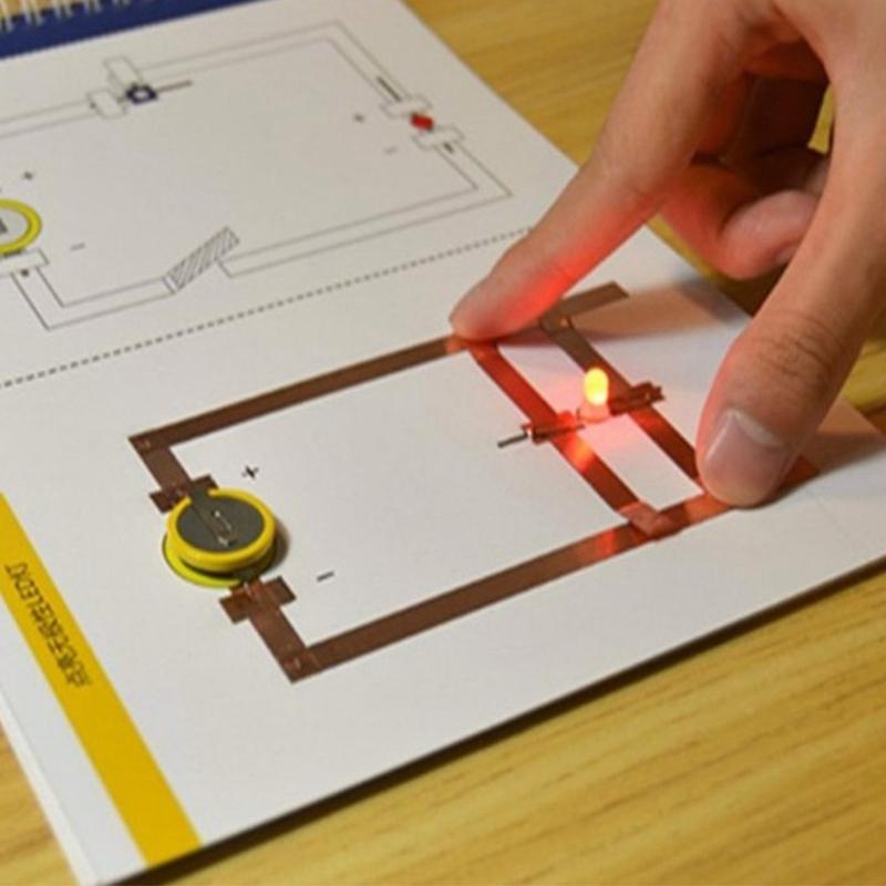 20m Copper Foil Tape Single Sided Conductive Adhesive for Crafts Repair Paper Circuits EMI Shielding Grounding Guitars