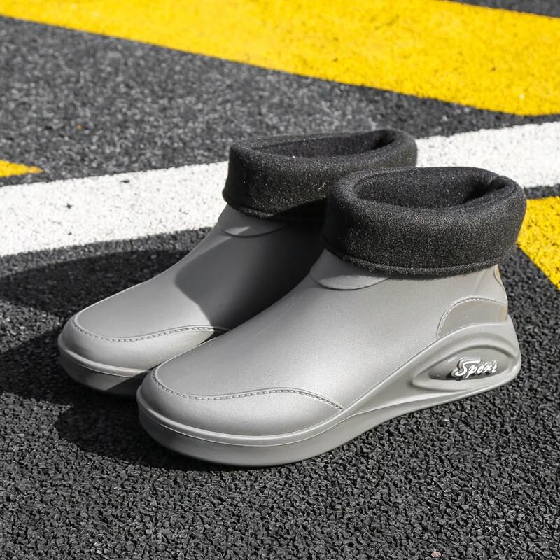Long Zhan Men s Waterproof Rain Boots