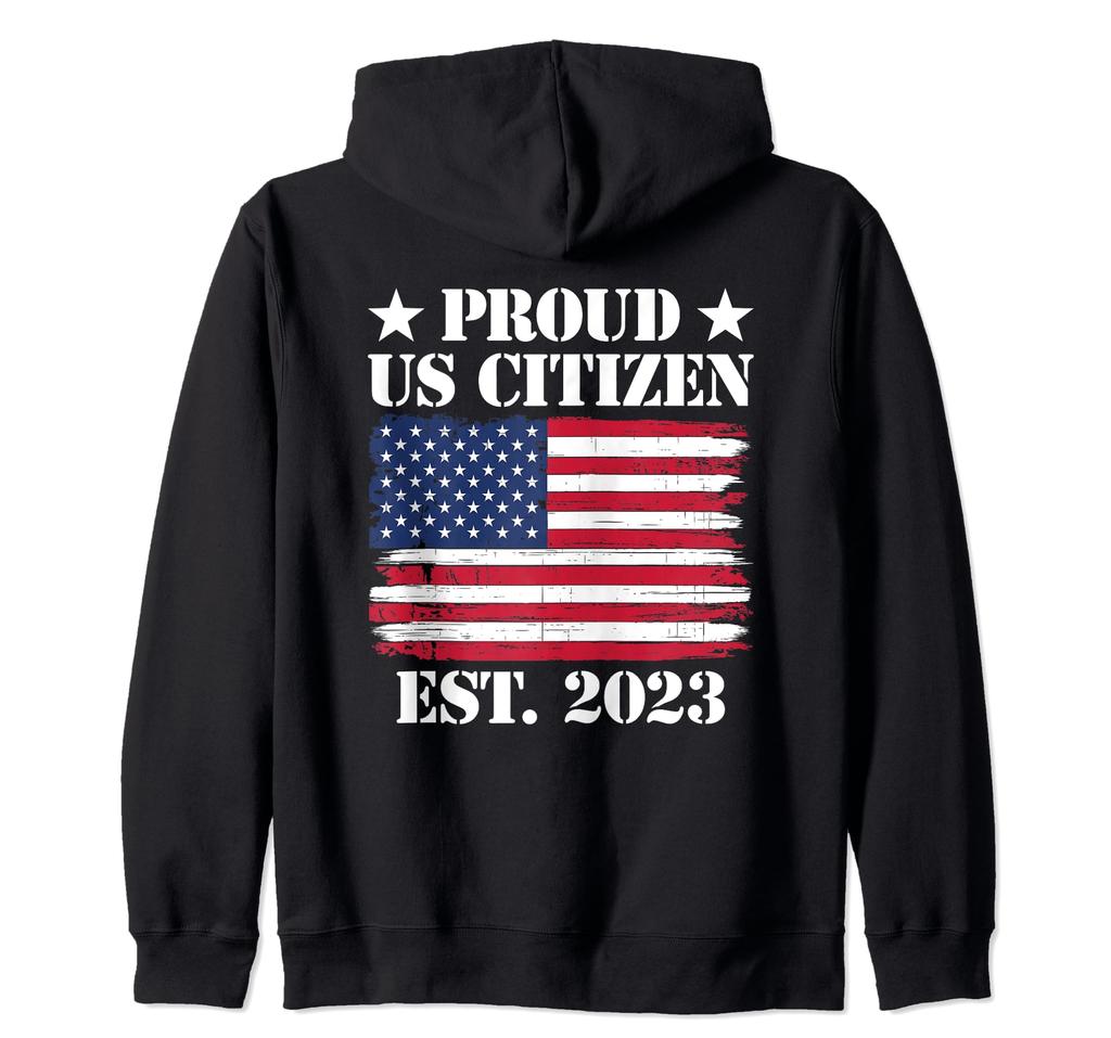 US Citizen Est 2023 US Citizenship Zip Parka