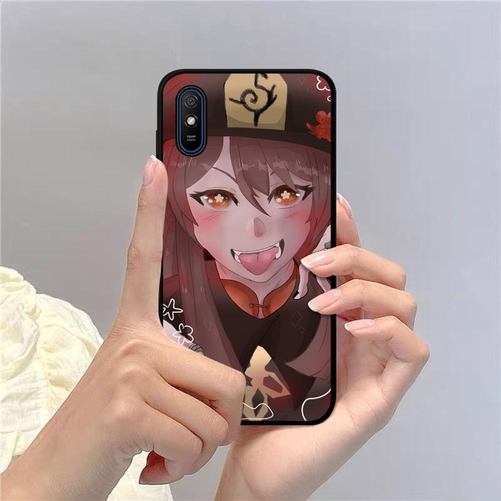 Genshin Impact Hu Tao Phone Case For Redmi 5 6 7 8 9 10 Plus Pro 6 7 8 9 A GO K20 K30 K40 Pro Plus F3 Fundas