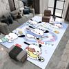 Pochacco Cartoon Carpet Is Used for Decorating Living Rooms, Bedrooms, Home Furnishings, Sofas, Children's Non Slip Floor Mats,
