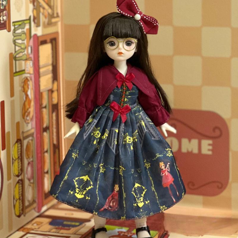 

Высококачественная кукла 30 см, кукла-компаньон для девочки-принцессы, многошарнирная подвижная кукла, подарок 30cm