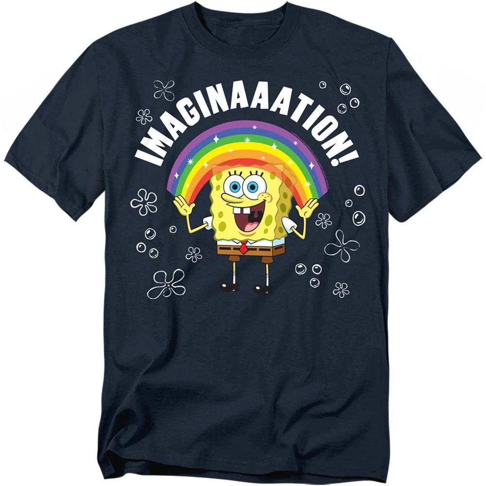 SPONGEBOB SQUAREPANTS IMAGINATION Licensed Adult Graphic Tee Shirt SM-5XL S