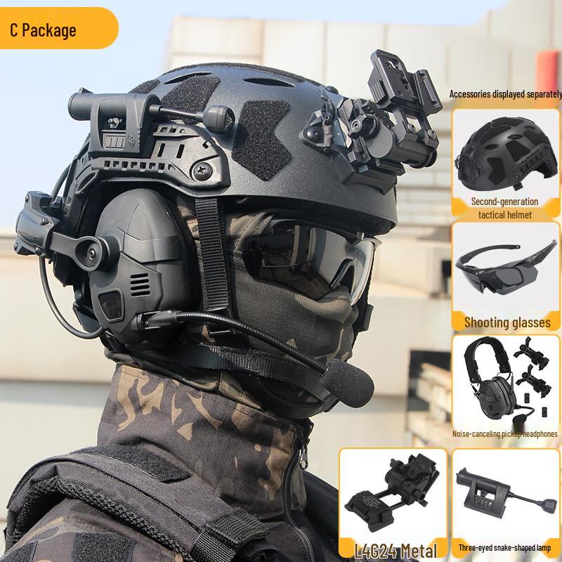 Sistema di Casco Tattico Veloce SF FCS-TACTICAL Gen 2