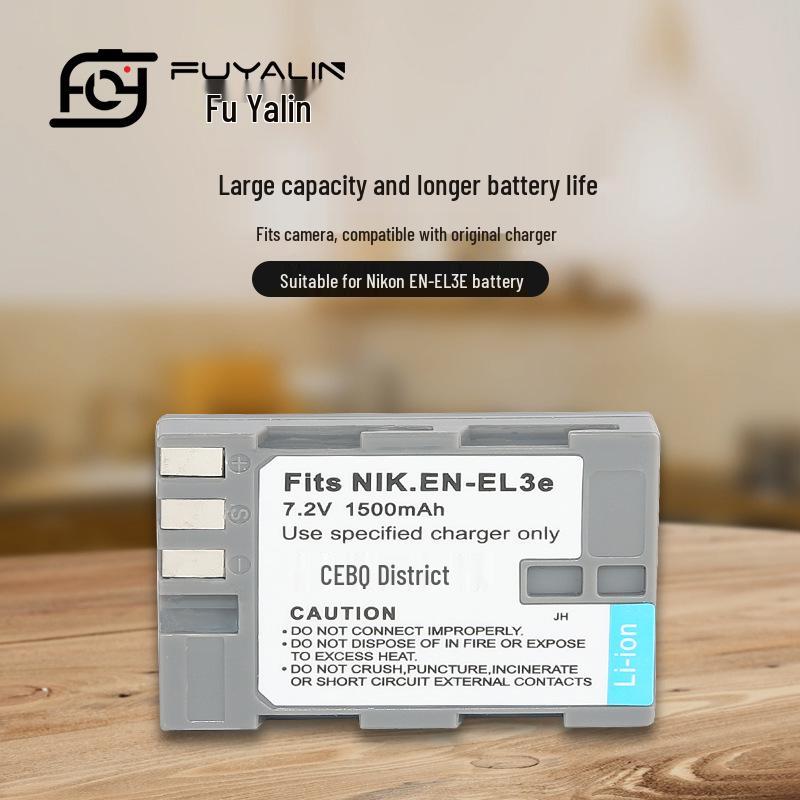 ENEL3E Battery Compatible with Nikon D90, D700, D80, D300, D200, D100, and D300S Cameras