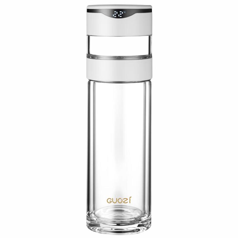 GUOZI GZ-G001 Smart Temperature Display Tea Separation Glass Cup