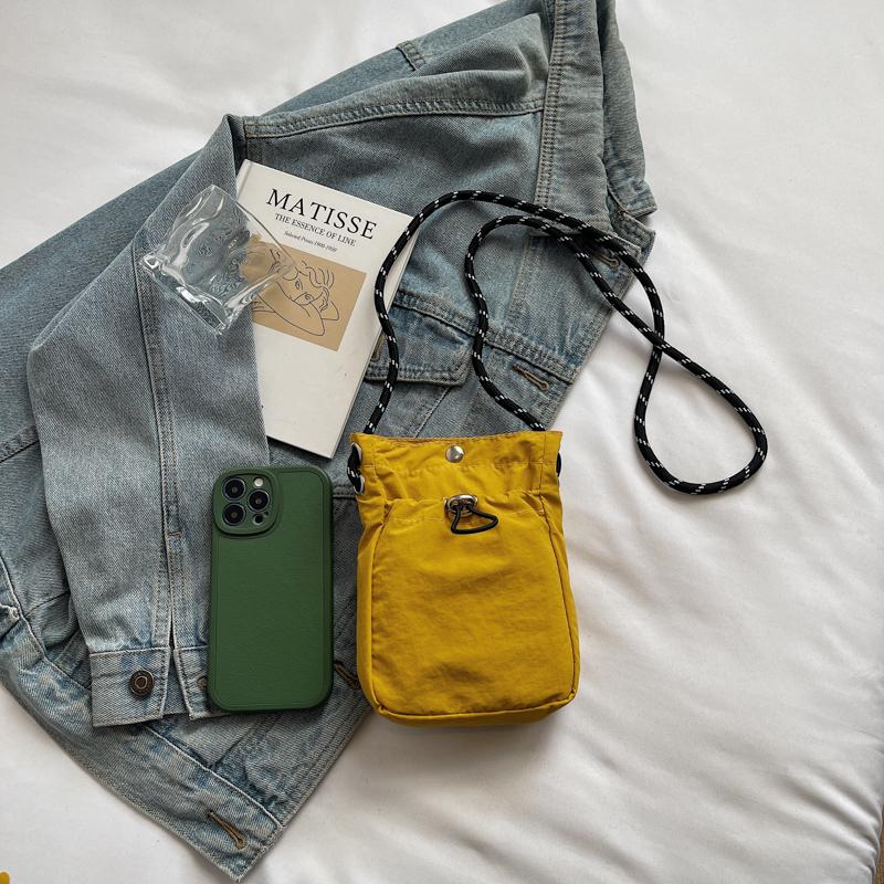 Crossbody Bag Soft Mini Phone Wallet Multifunctional Square Shoulder Bag Crossbody Purse Oxford Purse Messenger Bag