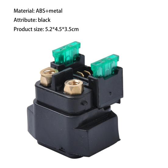 Starter Solenoid Relay Replacement Heat-resistant Black Motorbike Starter Relay Switch 4SV-81940-00