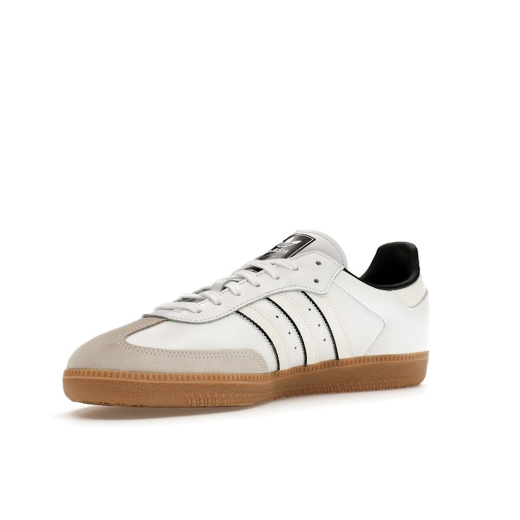 Adidas Samba OG Two Tone Stripes - Black Unisex Sneakers White Cloud-White Off-White ID1480
