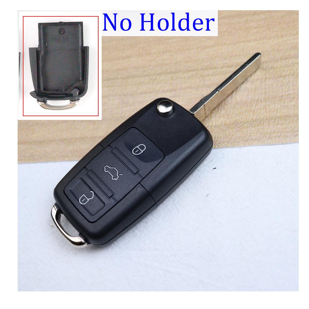 Car Key Fob Case Shell Housing For Volkswagen/Vw Jetta Golf Passat Beetle Skoda Seat Polo B5