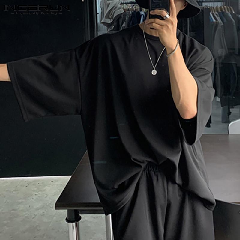 

INCERUN Мужская одежда для дома Летние топы с короткими рукавами и шорты Одежда Костюмы 2 шт. XL