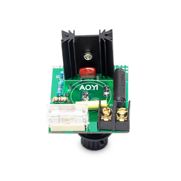AOYI SSR-16VA Solid State Relay Voltage Regulating Board with Potentiometer