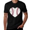 Baseball Heart Cute Mom Dad Brother Sister Family Baseball Tshirt Casual Loose Fit Short Sleeve Tshirt