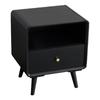 Bedside Table Solid Wood Simple Modern Bedroom Storage Cabinet Mini Small Apartment Economy Storage Cabinet Bedside Cabinet