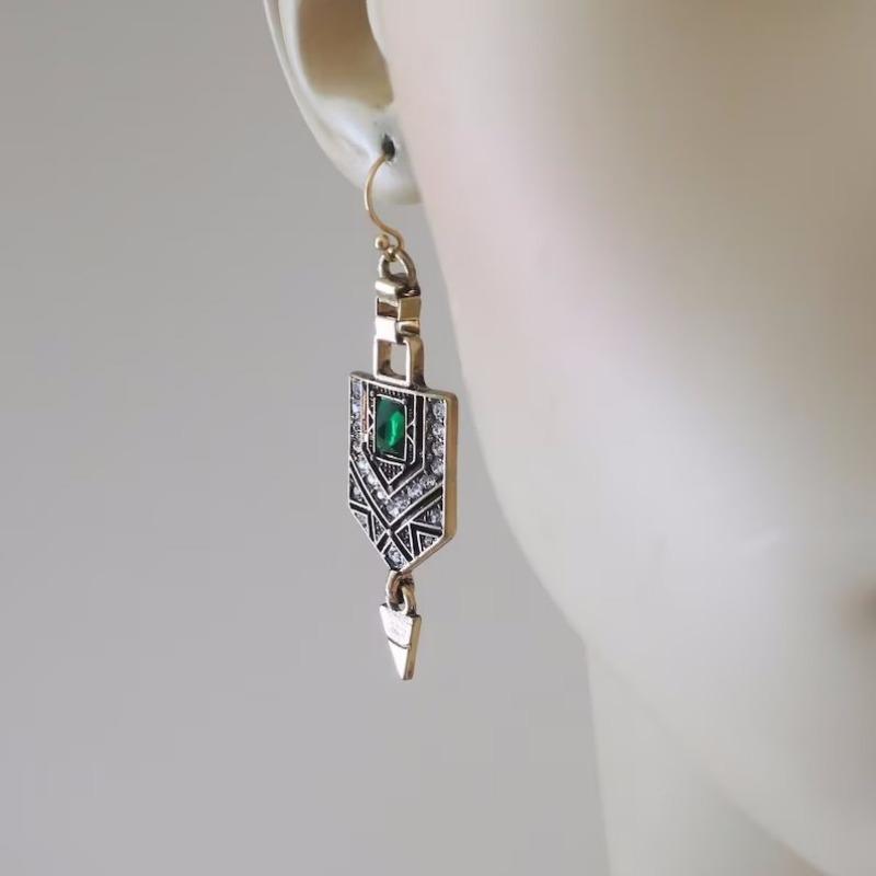 Luxus Neue frauen Ohrringe Retro Geometrische Design Modische frauen Ohrringe