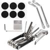 Fahrradreifen Reparaturset Tragbare Tasche Reifenheber 11 in 1 Multifunktions Fahrradwerkzeugtasche