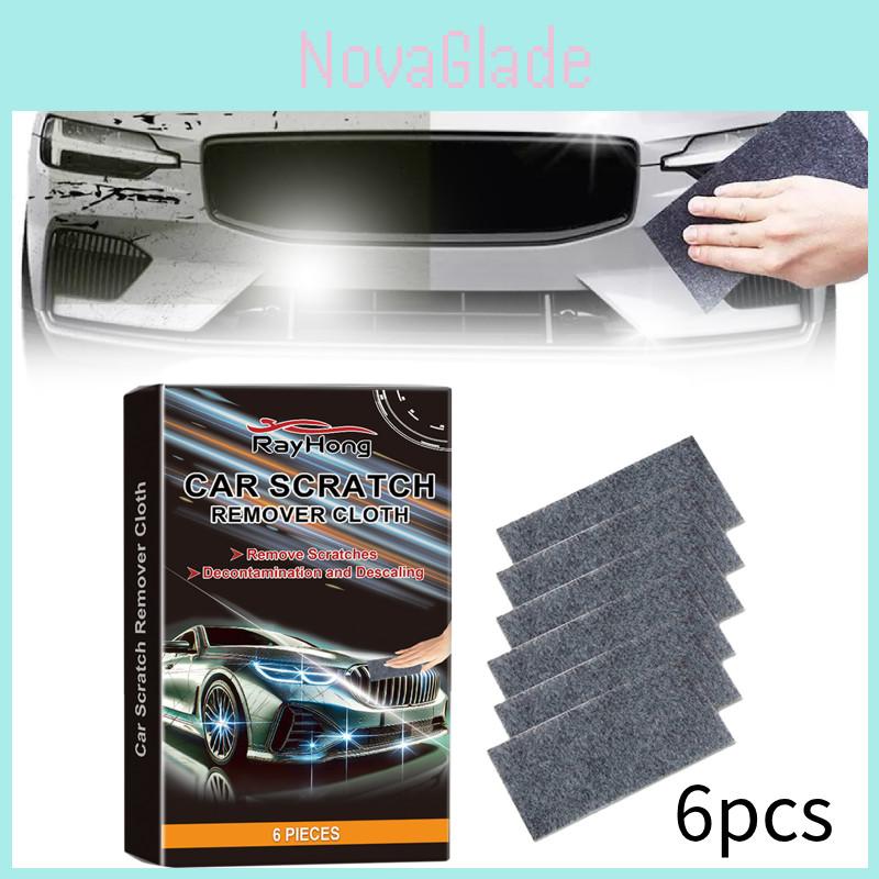 Rayhong Nano-Kratzer-Reparaturtuch für Autos Premium-Qualität Sechs-teiliges Set für Lackpflege und -wiederherstellung