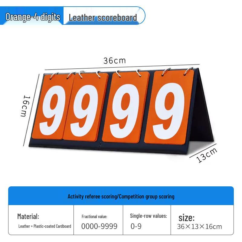 Vändbar poängtavla för basket & bordtennis